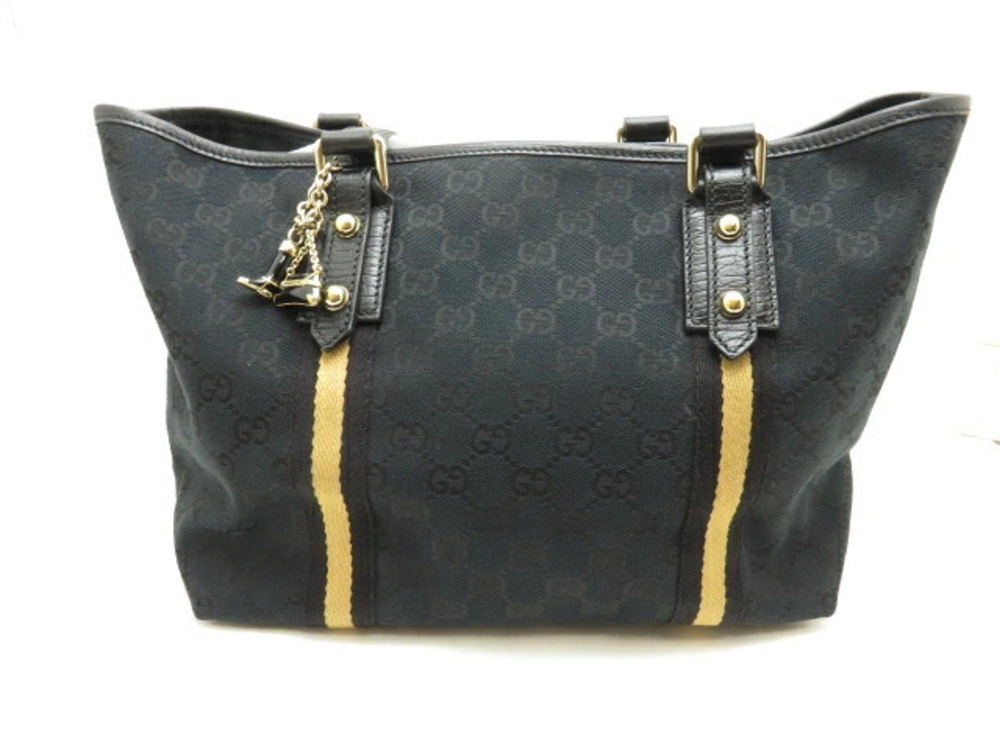 Gucci tote bag canvas embossed